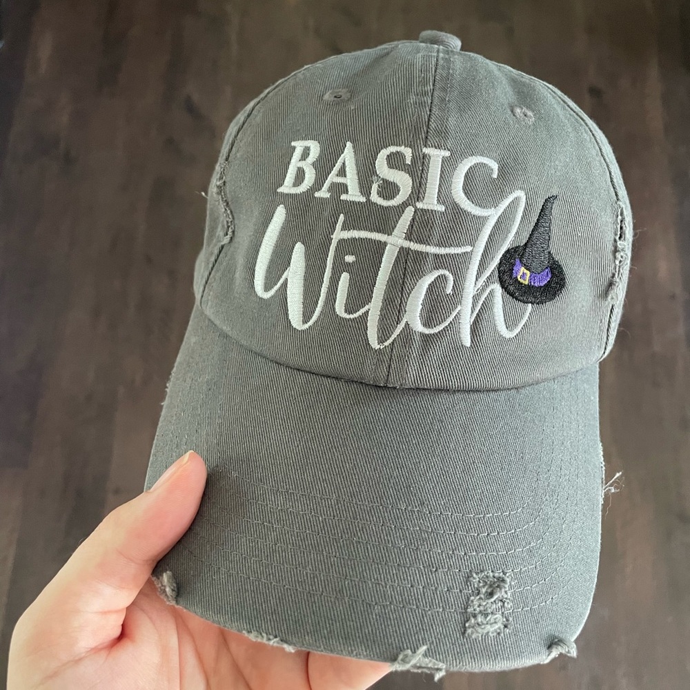 Basic Witch Baseball Hat - image 1